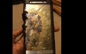 Galaxy Note 7 загорелся