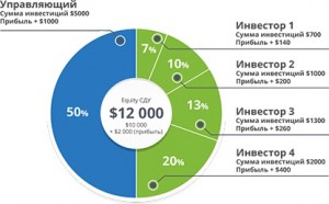 Распределение прибыли СДУ