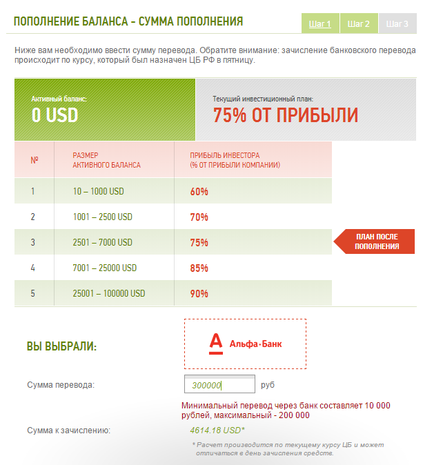 Максимальная сумма пополнения. Максимальная сумма пополнения